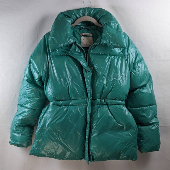“A New Day”, New Turquoise Green, Size (XXL) Jacket, Zip & Snap front. - Picture 3 of 12